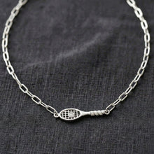 Tennis Racket Necklace