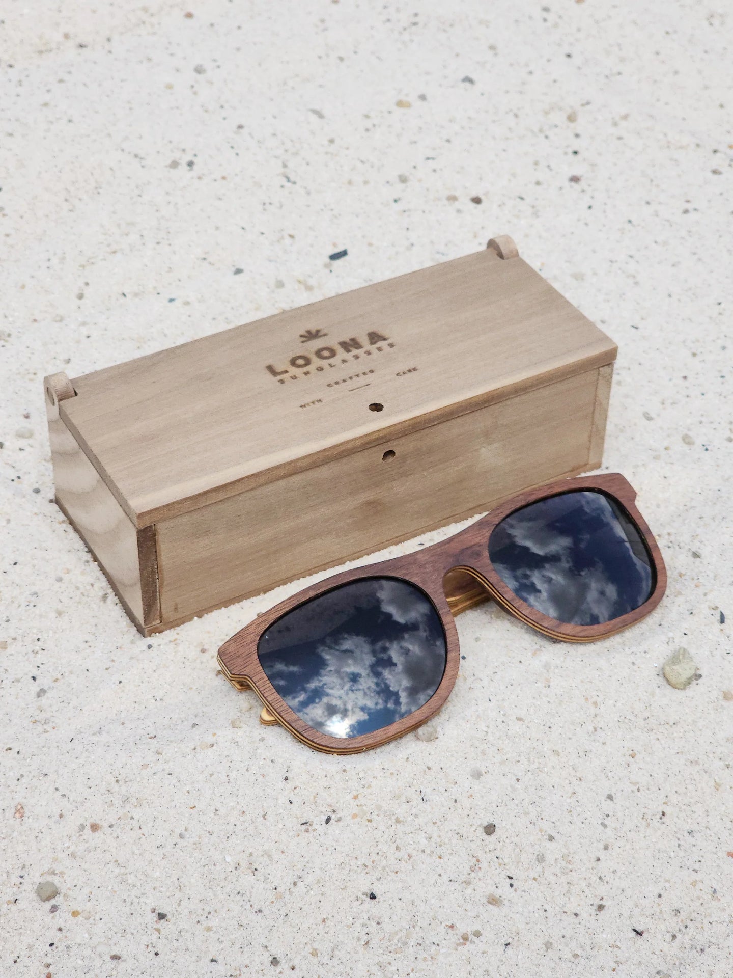 Nova Walnut Sunglasses