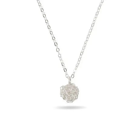 Crocheted Mini-Ball Necklace