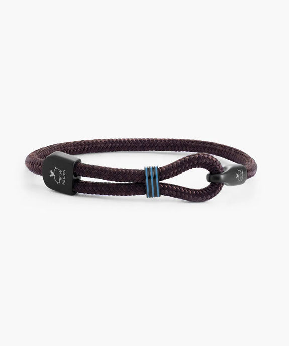 Captain Carl Mahogany Black Bracelet