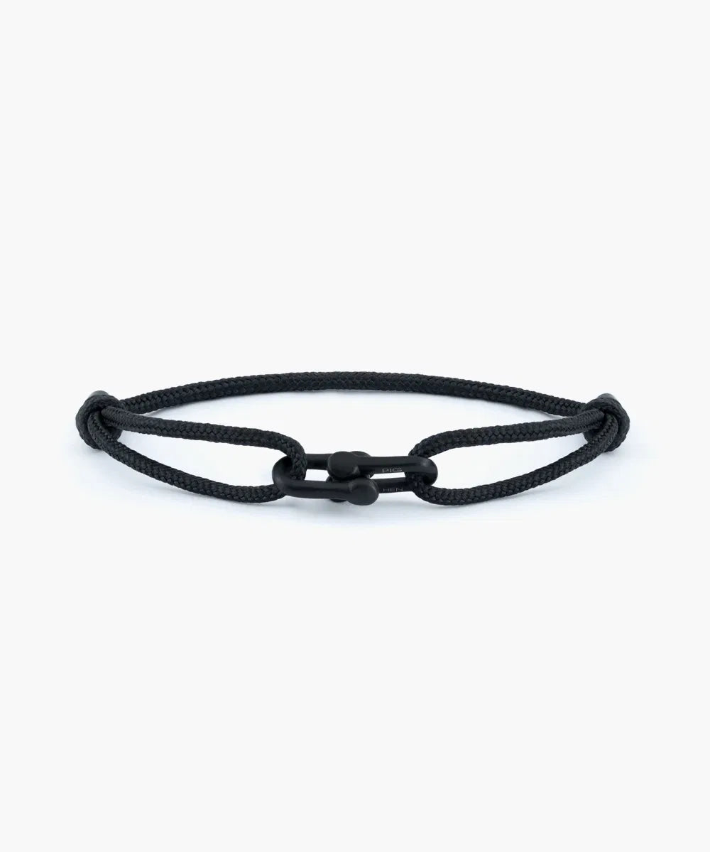 Daunting Dean Black Bracelet