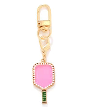 Pickle Ball Bag Charms Keychain