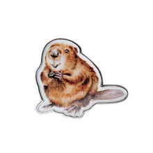 The Arborist Beaver Pin Badge