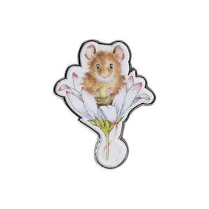 Oops a Daisy Mouse Pin Badge