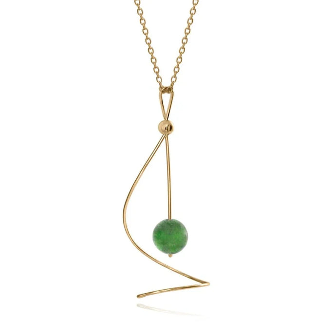 Pirouette Jade Necklace