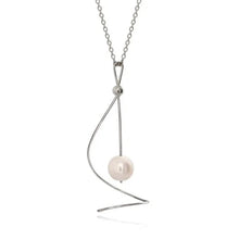 Pirouette White Pearl Necklace