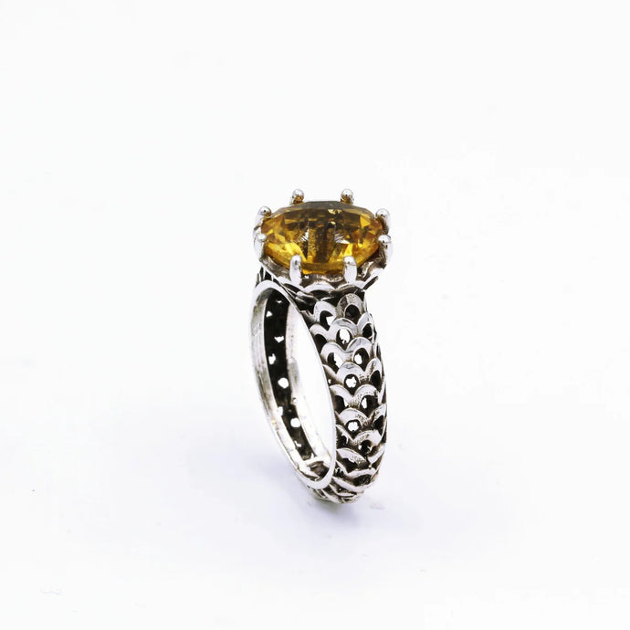 Dragon On Your Finger Citrine Ring