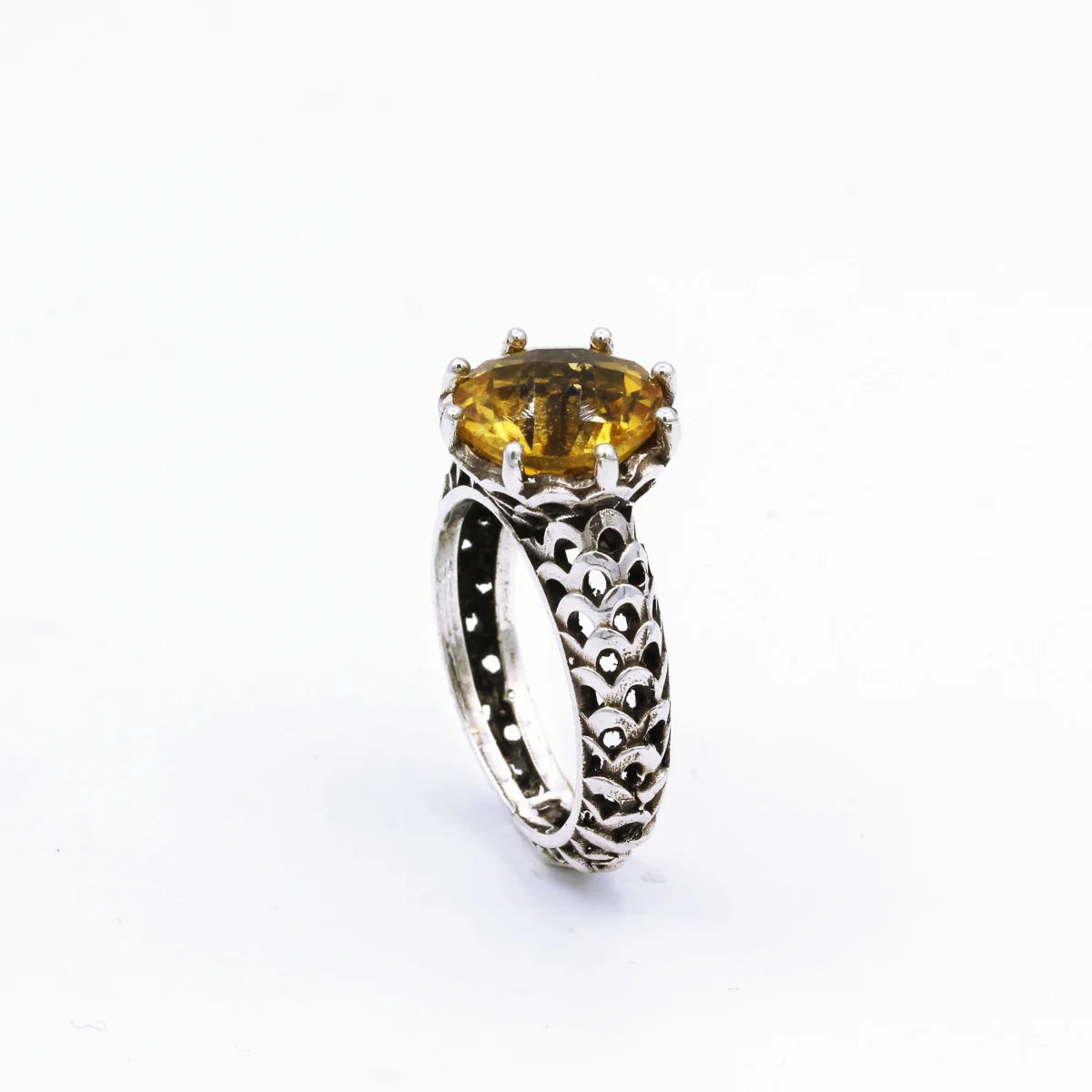 Dragon On Your Finger Citrine Ring