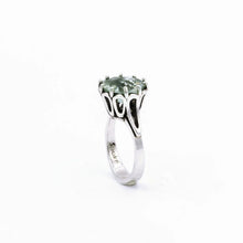 Caesarea Green Amethyst Ring