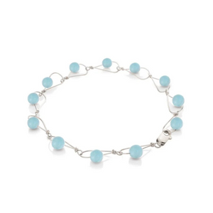 Rain Aquamarine Bracelet