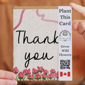 Roses Thank You Card