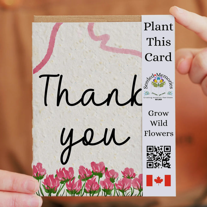 Roses Thank You Card