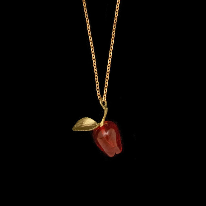 Delicious Apple Pendant Necklace