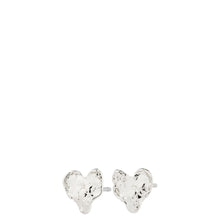 Ryan Hammered Heart Earrings