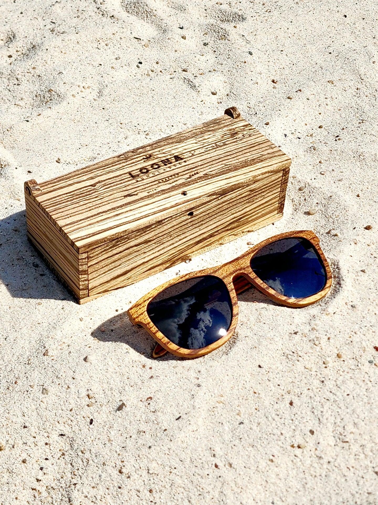 Radiance Zebrawood Sunglasses