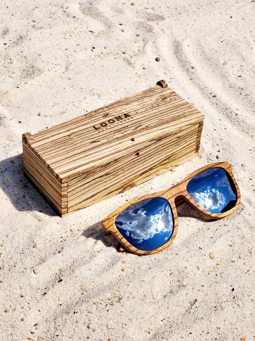 Radiance Zebrawood Sunglasses