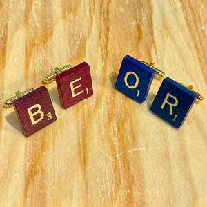 Scrabble Cufflinks