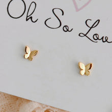 Selah Tiny Butterfly Studs