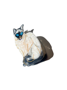 Siamese Cat Claw Hair Clip