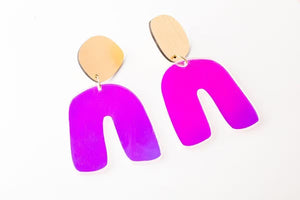 Fluid Curve Earrings