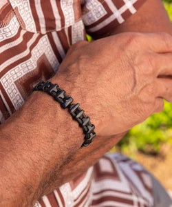 Bold Bob Army Black Bracelet