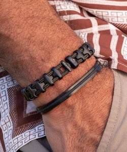 Bold Bob Army Black Bracelet