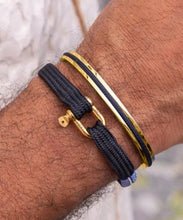 Navarch Black Gold 6mm Cuff