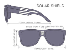 Solar Shield Yellowheart Sunglasses