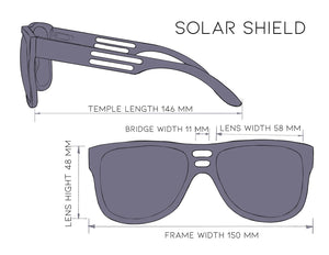 Solar Shield Purpleheart Sunglasses