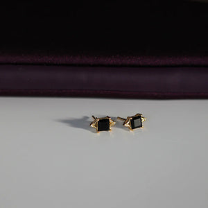Diana Black Onyx Studs