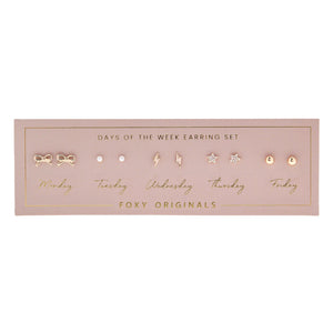 Days of the Week Earring Set
