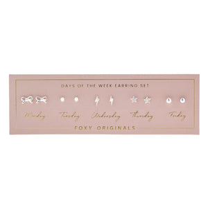 Days of the Week Earring Set
