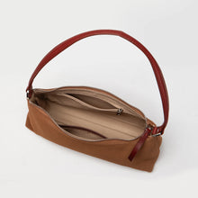 Crescent Suede Shoulder Bag