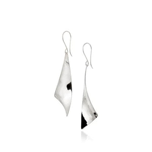 Viento Small Silver Earrings
