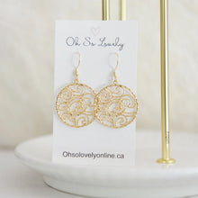 Wendy Textured Drop Earrings