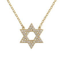 Star of David Gold Filled Chain Necklace