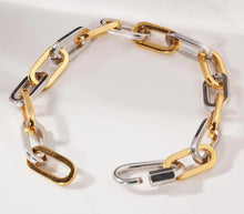 Relier BI Colour Link Paperclip Bracelet