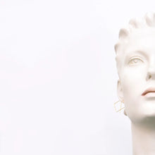 Alpha Hoop Earrings