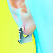 Mini Bread Tag Earring
