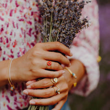 Double Poppy Ring