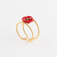 Double Poppy Ring