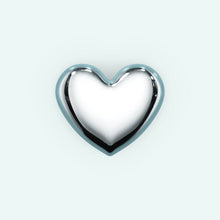 Puffy Stud Earrings - Heart