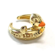 Pool Floating Duck Enamel Ring