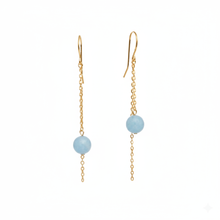 Cascade Aquamarine Earrings