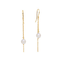 Cascade White Pearl Earrings