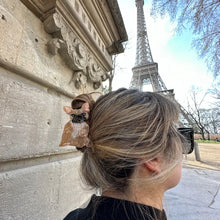 Frenchie Claw Hair Clip