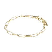 PIL RONJA RECYC PAPERCLIP CHAIN BRACELET GP - 632112022