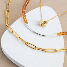 Element Arc Citrine Necklace