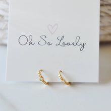 Adley Opal Hoop Earrings