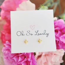Novie Tiny Opal Star Stud Earrings